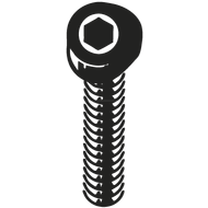 Spare screws M8 V2A (set of 8 pcs.)